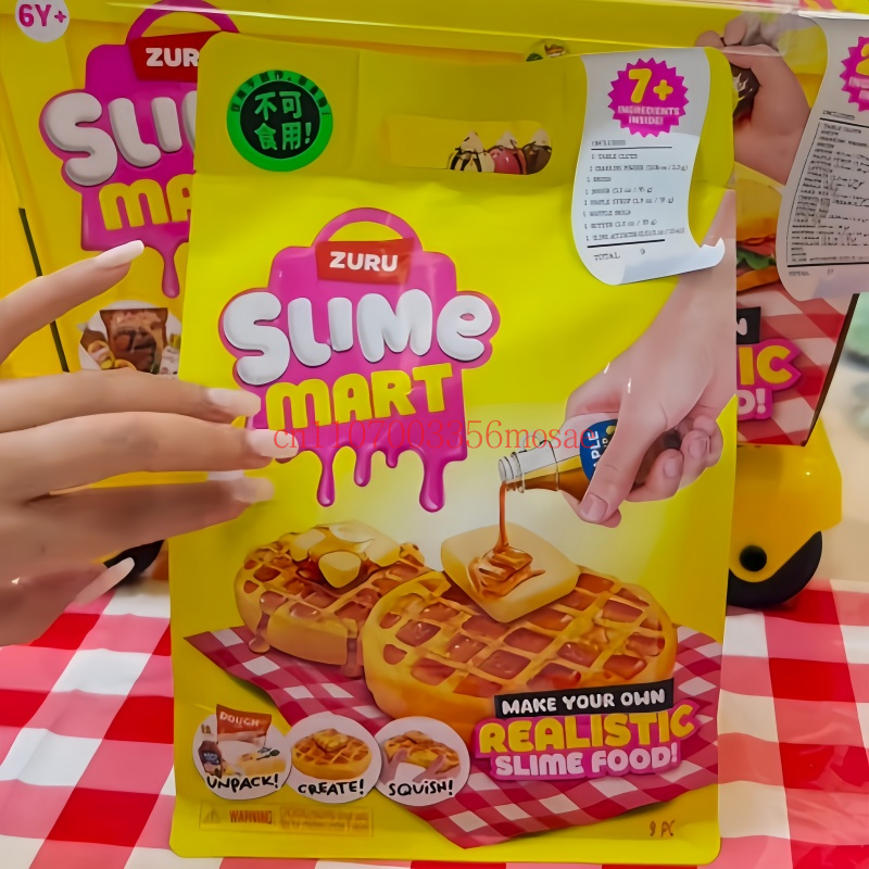 Baby Food Toy - 주루 슬라임 마트 블라인드 박스 햄버거