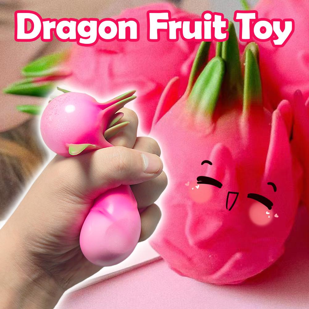 드래곤 프루트 스퀴시 볼 선물용 스퀴시 스트레스 해소  - Baby Food Toy 리뷰 및 가격
