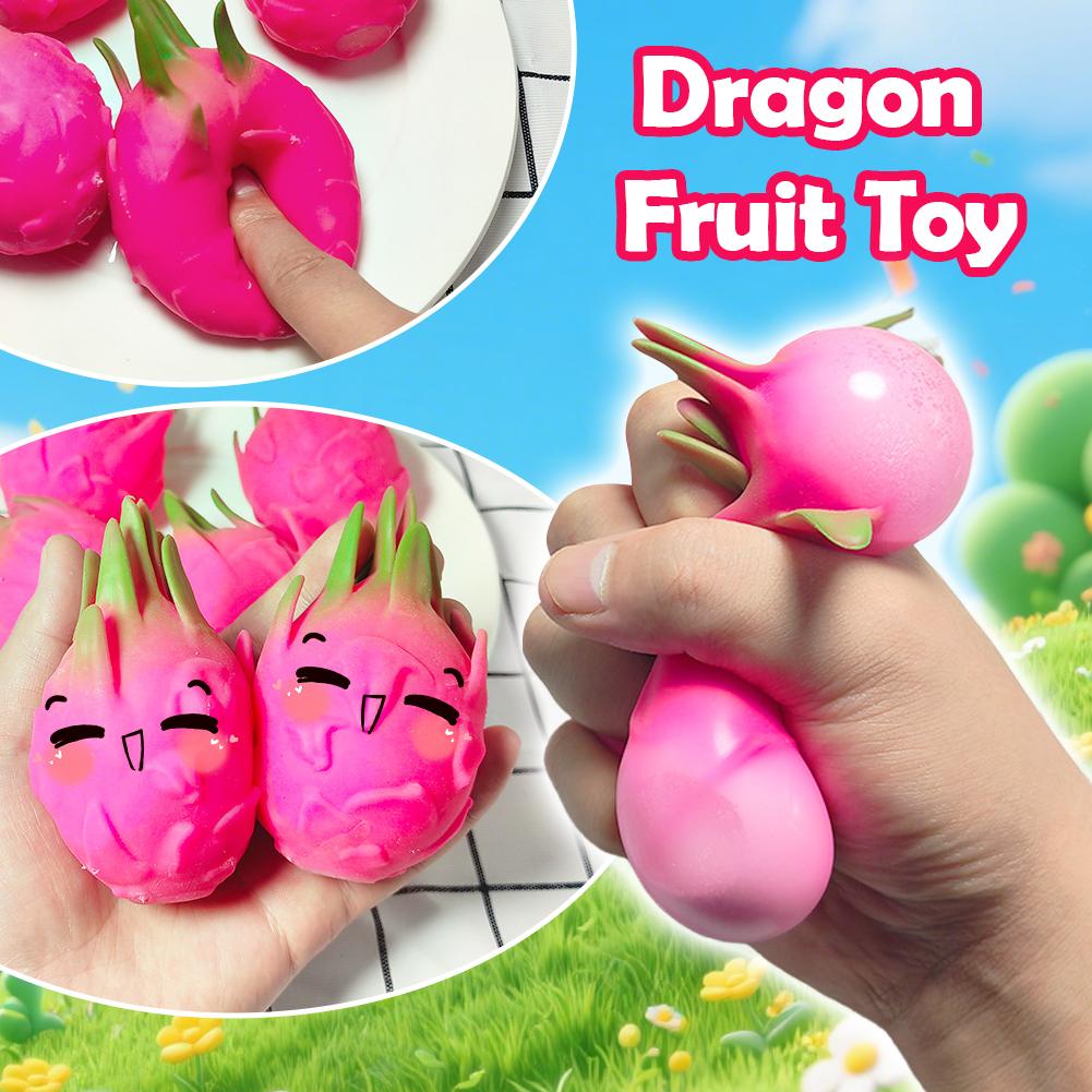 드래곤 프루트 스퀴시 볼 선물용 스퀴시 스트레스 해소  - Baby Food Toy 리뷰 및 가격