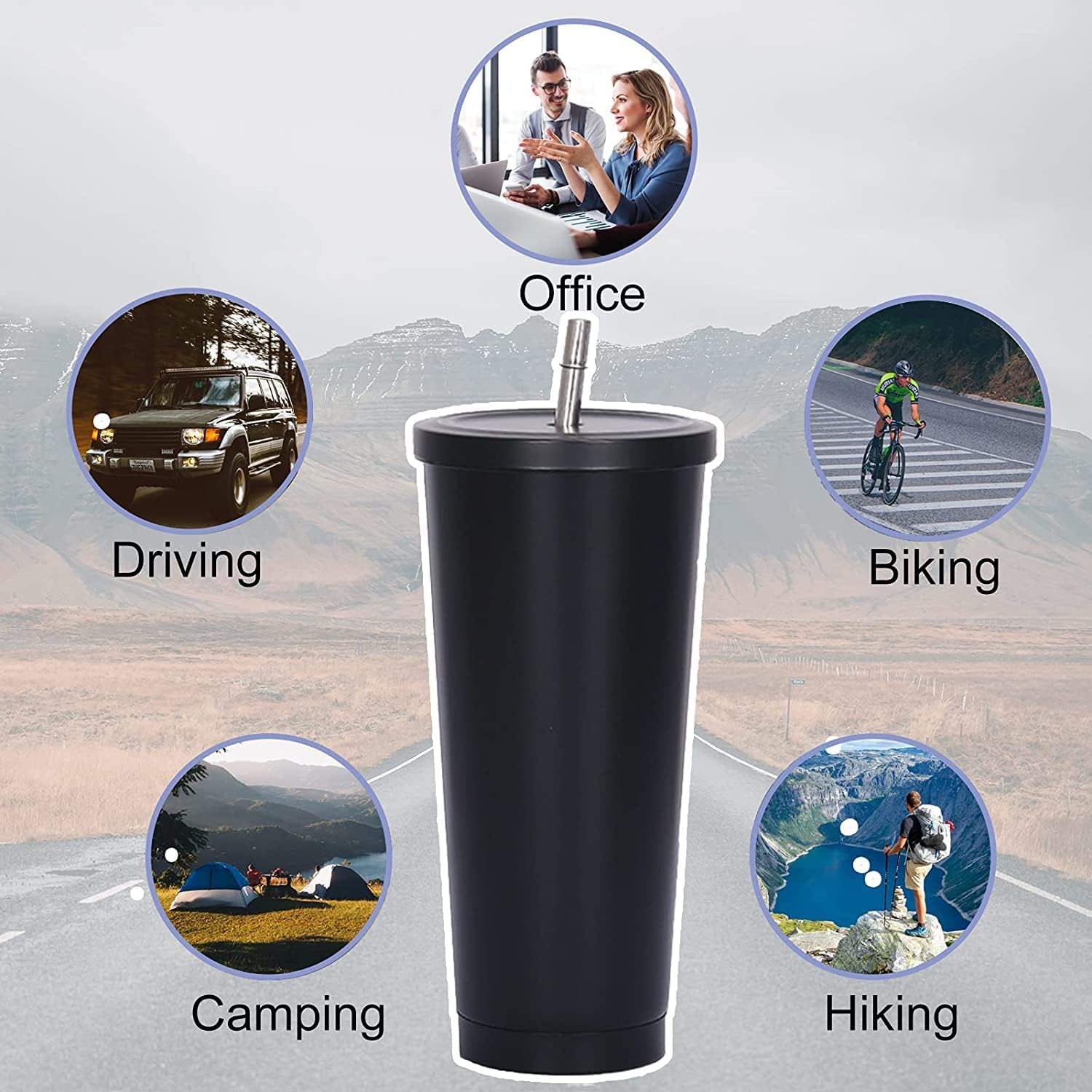 750ml 이중벽 보온 텀블러, 빨대 포함, 재사용 가 - Training Cup Straw 리뷰 및 가격