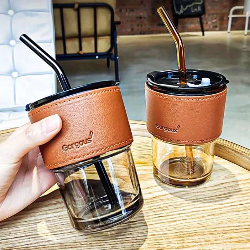 유리 빨대컵 재사용 가능 흘림 방지 뚜껑 빨대 포함 생 - Training Cup Straw 리뷰 및 가격