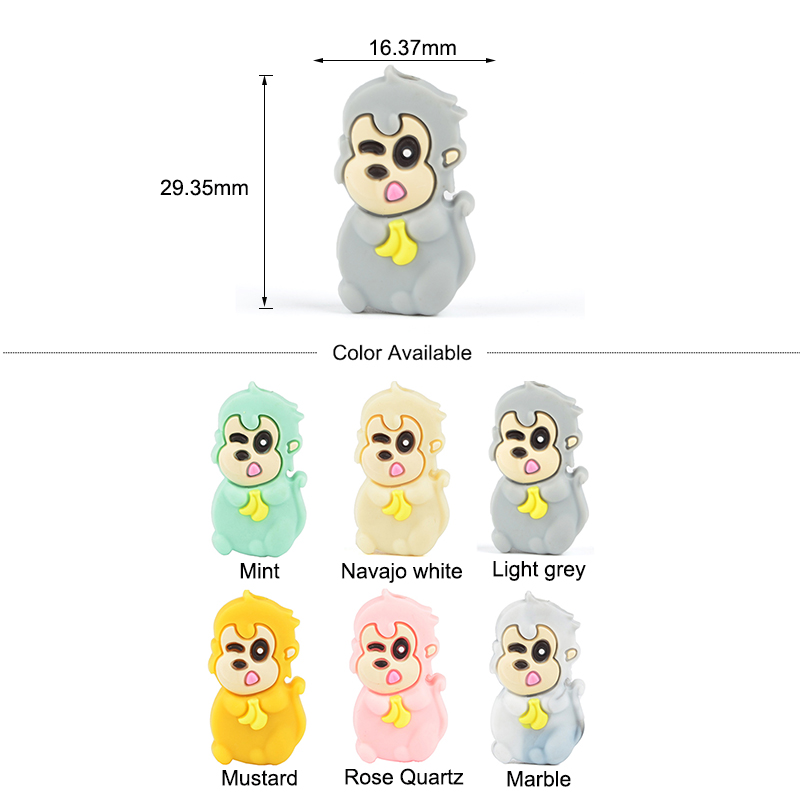 LOFCA 10pcs 리프 실리콘 비즈 도너츠 BPA  - Baby Food Name 리뷰 및 가격