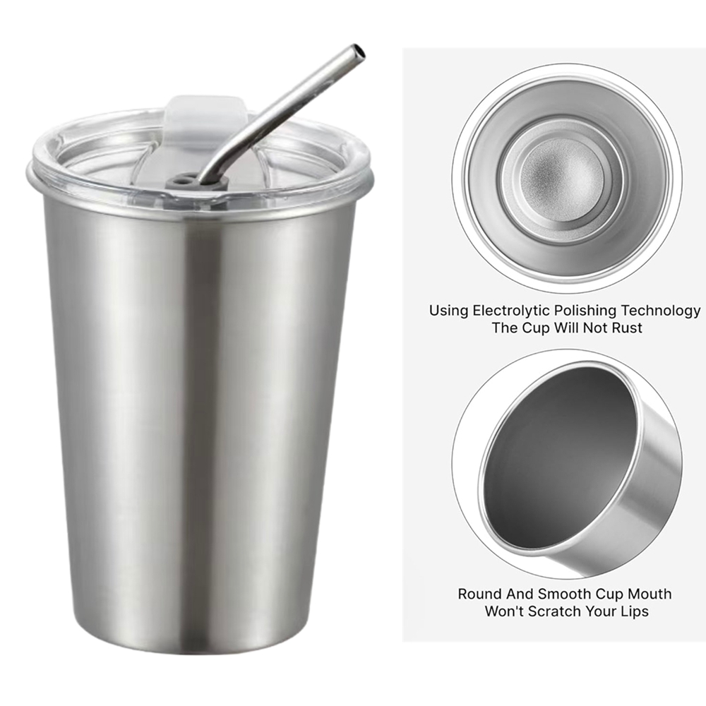 3개입 스테인리스 스틸 컵, 빨대 뚜껑 포함, 어린이  - Training Cup Straw 리뷰 및 가격