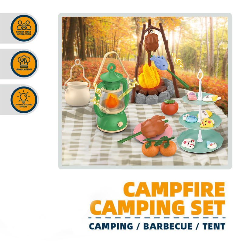 어린이 캠핑 텐트 세트 아기 놀이터 미니어처 음식 어린 - Baby Food Toy 리뷰 및 가격