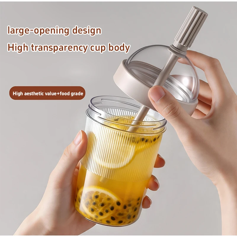 뚜껑이 있는 재사용 가능한 커피컵 17온스 음료용기,  - Training Cup Straw 리뷰 및 가격