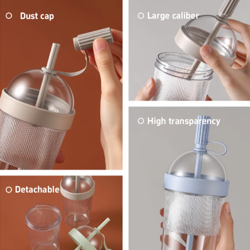 뚜껑이 있는 재사용 가능한 커피컵 17온스 음료용기,  - Training Cup Straw 리뷰 및 가격