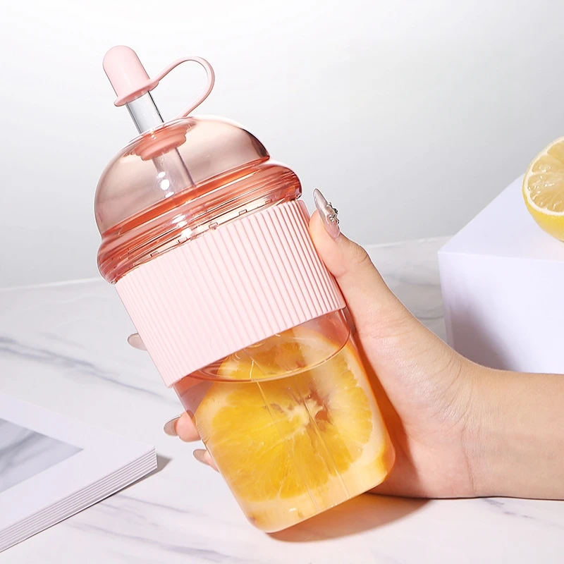 630ML 뚜껑과 빨대가 있는 휴대용 대용량 커피/우유 - Training Cup Straw 리뷰 및 가격