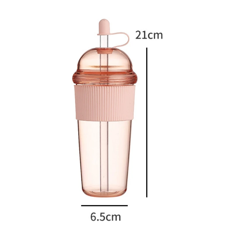 630ML 뚜껑과 빨대가 있는 휴대용 대용량 커피/우유 - Training Cup Straw 리뷰 및 가격